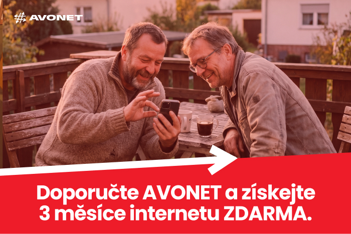 Doporuč a získej 3 měsíce zdarma Doporuč a získej 3 měsíce zdarma