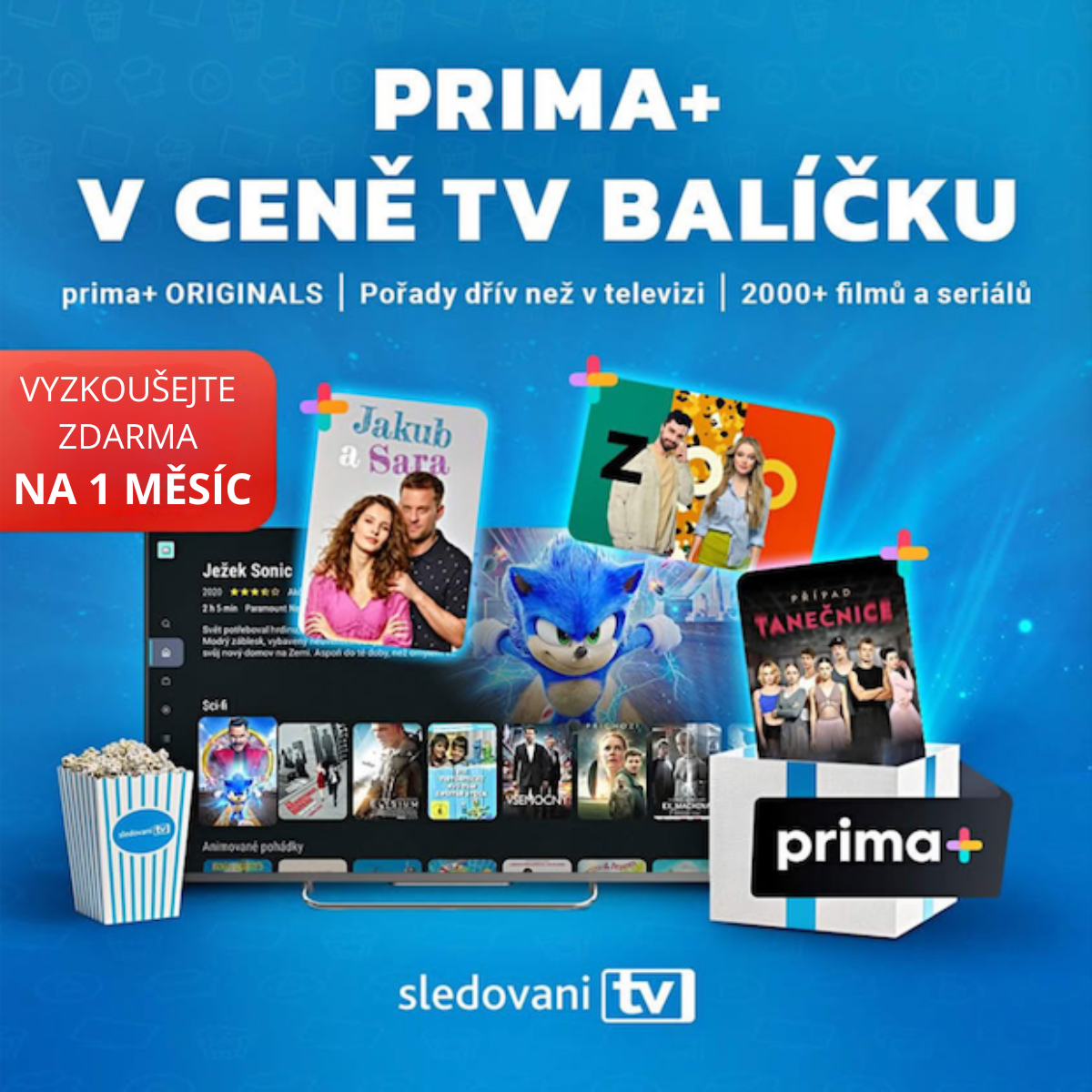 nové balíčky SLTV