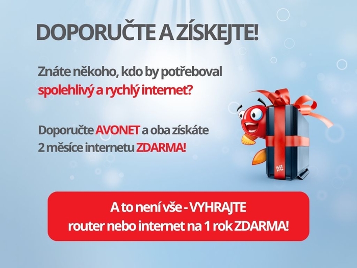 doporuč a získej 2 měsíce zdarma
